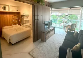 Foto 1 de Flat com 1 Quarto à venda, 50m² em Brooklin, São Paulo