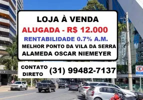 Foto 1 de Ponto Comercial com 4 Quartos à venda, 185m² em Vila da Serra, Nova Lima