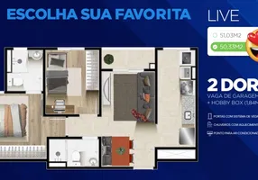 Foto 1 de Apartamento com 2 Quartos à venda, 51m² em Jardim Oriente, São José dos Campos