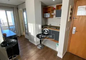 Foto 1 de Flat com 1 Quarto à venda, 45m² em Vila Bastos, Santo André