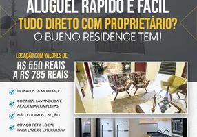 Foto 1 de Kitnet com 1 Quarto para alugar, 34m² em Setor Sol Nascente, Goiânia