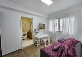 Foto 1 de Apartamento com 1 Quarto para alugar, 40m² em Aviação, Praia Grande