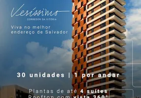 Foto 1 de Apartamento com 4 Quartos à venda, 210m² em Vitória, Salvador