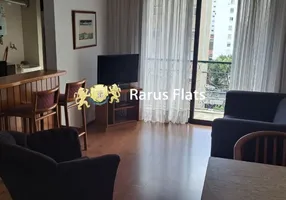 Foto 1 de Flat com 1 Quarto para alugar, 55m² em Jardins, São Paulo