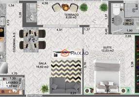 Foto 1 de Apartamento com 1 Quarto à venda, 47m² em Chácaras Nova Suzano, Suzano
