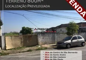 Foto 1 de Lote/Terreno à venda, 800m² em Vila Jordanopolis, São Bernardo do Campo