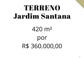 Foto 1 de Lote/Terreno à venda, 420m² em Jardim Santana, Franca