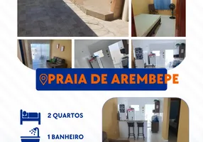 Foto 1 de Casa com 2 Quartos à venda, 125m² em Arembepe Abrantes, Camaçari