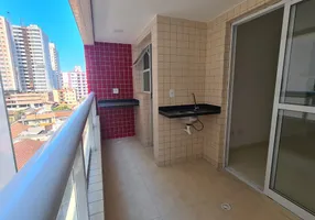 Foto 1 de Apartamento com 2 Quartos à venda, 66m² em Campo da Aviação, Praia Grande