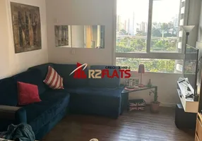 Foto 1 de Apartamento com 1 Quarto para alugar, 40m² em Cidade Monções, São Paulo