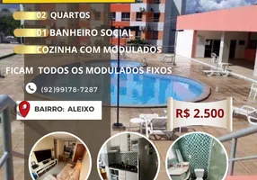 Foto 1 de Apartamento com 2 Quartos para alugar, 50m² em Aleixo, Manaus