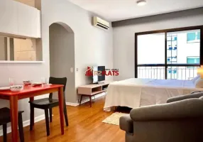 Foto 1 de Flat com 1 Quarto à venda, 42m² em Jardins, São Paulo