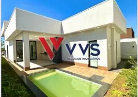 Foto 1 de Casa de Condomínio com 3 Quartos à venda, 175m² em Terras Alpha Residencial 1, Senador Canedo