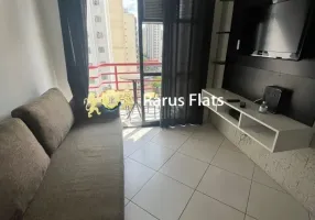 Foto 1 de Flat com 1 Quarto à venda, 35m² em Moema, São Paulo