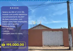 Foto 1 de Casa com 2 Quartos à venda, 200m² em Residencial Altos do Parque I, Cuiabá