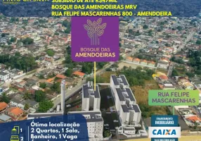 Foto 1 de Apartamento com 2 Quartos à venda, 41m² em Amendoeira, São Gonçalo