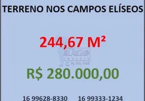 Foto 1 de Lote/Terreno à venda, 262m² em Campos Eliseos, Ribeirão Preto