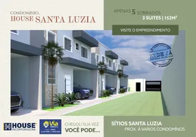 Foto 1 de Casa com 3 Quartos à venda, 152m² em Sitios Santa Luzia Residencial, Aparecida de Goiânia