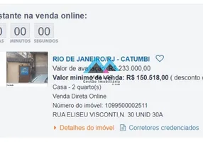 Foto 1 de Casa com 2 Quartos à venda, 154m² em Catumbi, Rio de Janeiro
