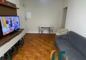 Foto 1 de Apartamento com 1 Quarto para alugar, 55m² em Boqueirão, Santos