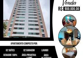 Foto 1 de Apartamento com 2 Quartos à venda, 119m² em Parque Dez de Novembro, Manaus