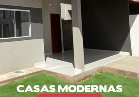 Foto 1 de Casa com 2 Quartos à venda, 55m² em Jardim Petrpolis, São Gonçalo do Amarante