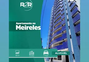 Foto 1 de Apartamento com 3 Quartos para alugar, 130m² em Meireles, Fortaleza