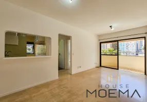 Foto 1 de Apartamento com 1 Quarto para alugar, 40m² em Moema, São Paulo