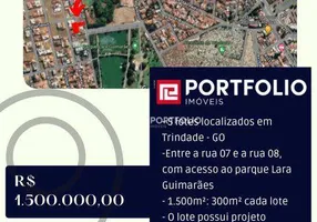 Foto 1 de Lote/Terreno à venda, 1500m² em Jardim Primavera, Trindade