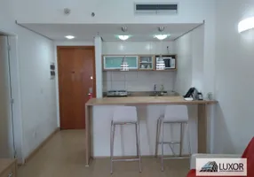 Foto 1 de Flat com 1 Quarto para venda ou aluguel, 42m² em Boqueirão, Santos