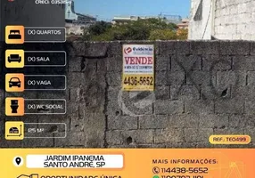 Foto 1 de Lote/Terreno à venda, 125m² em Jardim Ipanema, Santo André