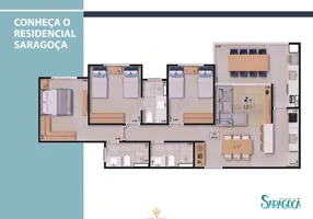 Foto 1 de Apartamento com 3 Quartos à venda, 94m² em Sumaré, Caraguatatuba