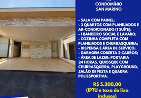 Foto 1 de Casa com 3 Quartos para alugar, 150m² em Parque Residencial das Nações Indígenas, Cuiabá