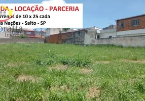 Foto 1 de Lote/Terreno para venda ou aluguel, 750m² em Jardim das Nações, Salto