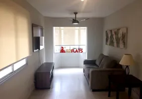 Foto 1 de Flat com 1 Quarto à venda, 42m² em Vila Nova Conceição, São Paulo