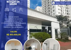 Foto 1 de Apartamento com 3 Quartos à venda, 10m² em Canjica, Cuiabá