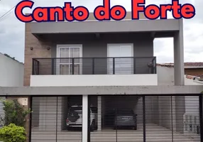 Foto 1 de Casa de Condomínio com 2 Quartos à venda, 55m² em Canto do Forte, Praia Grande