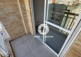 Foto 1 de Apartamento com 2 Quartos à venda, 53m² em José Menino, Santos