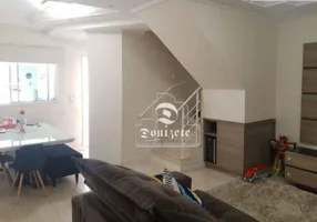 Foto 1 de Casa de Condomínio com 3 Quartos à venda, 121m² em Vila Scarpelli, Santo André