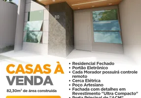 Foto 1 de Casa de Condomínio com 3 Quartos à venda, 73m² em Flores, Manaus