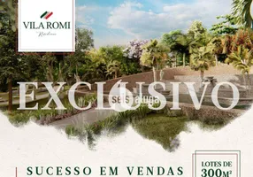 Foto 1 de Lote/Terreno à venda, 309m² em Vila Romi, Santa Bárbara D'Oeste