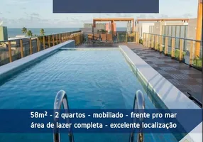 Foto 1 de Apartamento com 2 Quartos para alugar, 58m² em Tambaú, João Pessoa