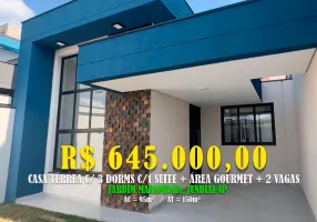 Foto 1 de Casa com 3 Quartos à venda, 95m² em Jardim Marambaia, Jundiaí