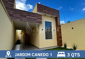 Foto 1 de Casa com 3 Quartos à venda, 101m² em Jardim Canedo , Senador Canedo