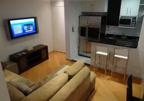Foto 1 de Flat com 2 Quartos para alugar, 57m² em Vila Olímpia, São Paulo