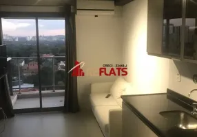 Foto 1 de Flat com 1 Quarto para alugar, 33m² em Vila Madalena, São Paulo