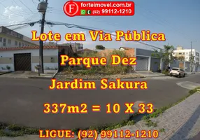 Foto 1 de Lote/Terreno à venda, 337m² em Parque 10, Manaus
