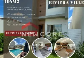 Foto 1 de Casa de Condomínio com 3 Quartos à venda, 104m² em Centro, Campos dos Goytacazes