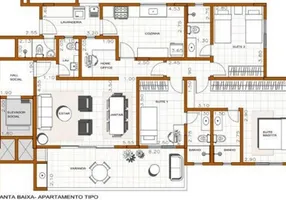 Foto 1 de Apartamento com 3 Quartos à venda, 135m² em Condomínio Itamaraty, Ribeirão Preto