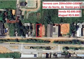 Foto 1 de Lote/Terreno para venda ou aluguel, 1000m² em Mar Do Norte, Rio das Ostras